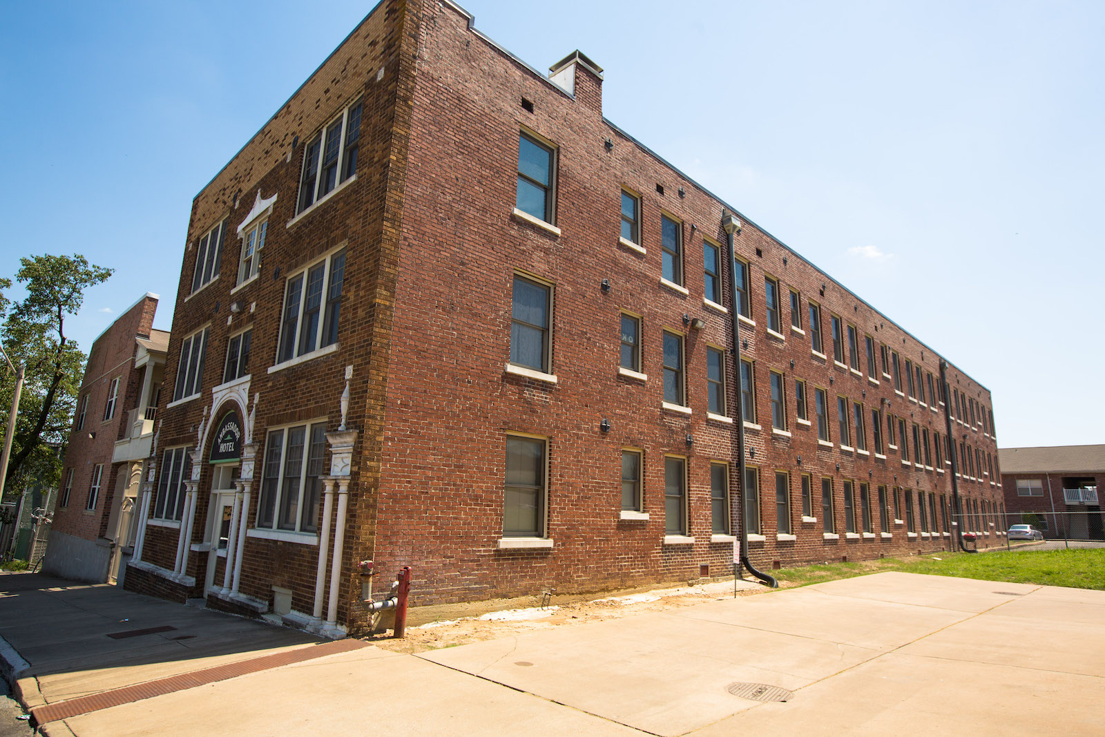 corner shot of ambassador commons