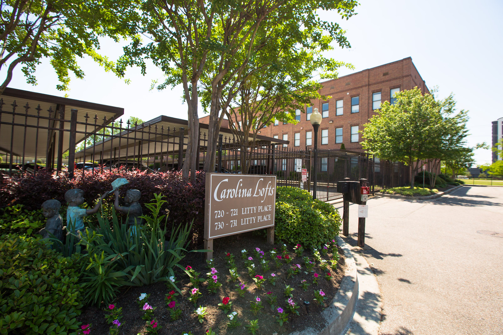 Carolina Lofts entrance