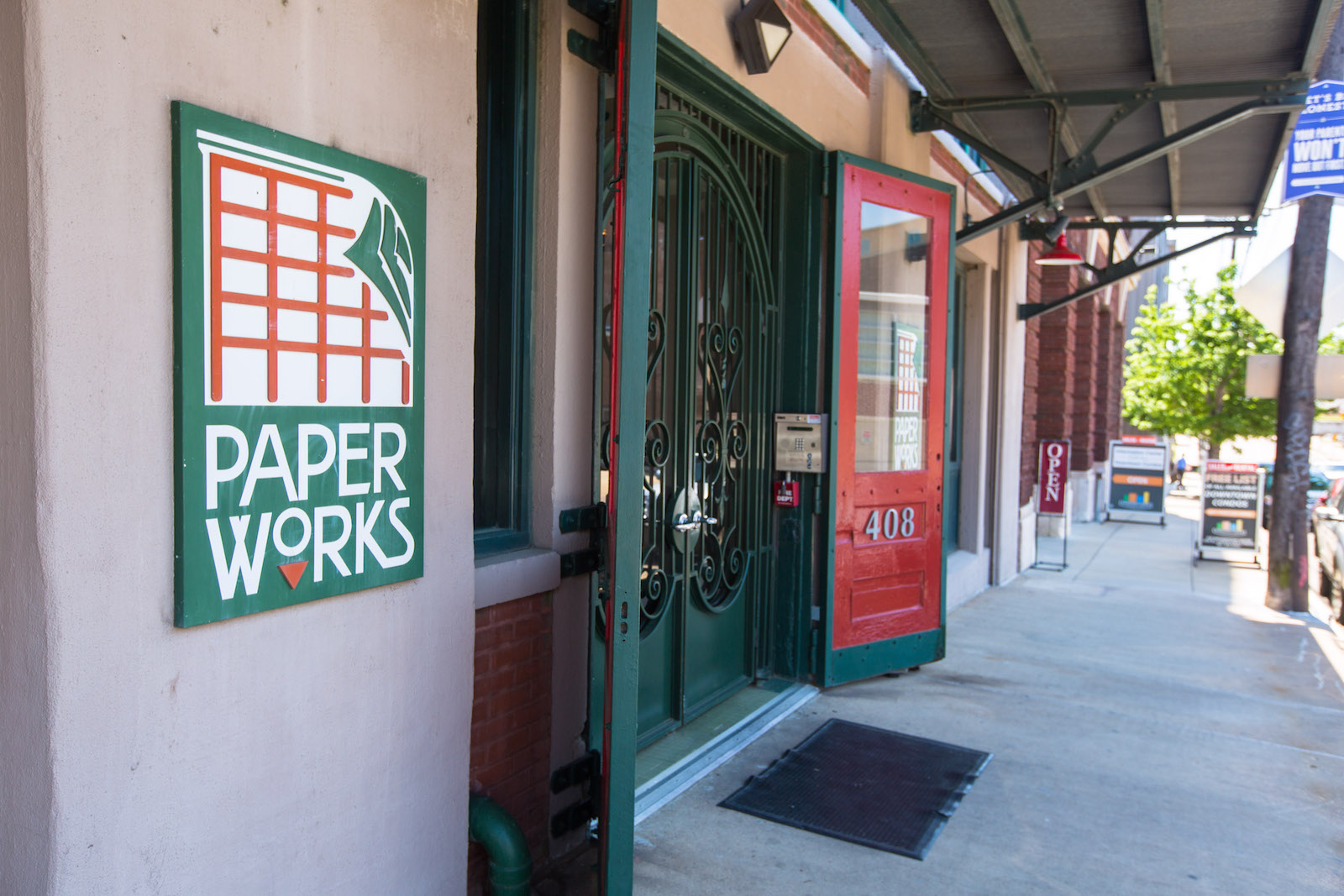 paperworks entrance